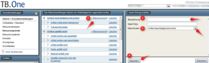 TB.One: Effizientes Retourenmanagement